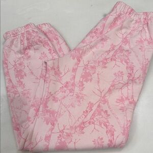 No Boundaries Pink Floral Women's Pants